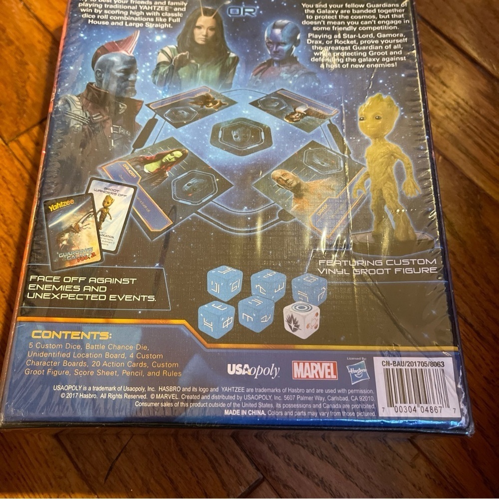 Marvel: Guardians of the Galaxy Vol. 2 - Yahtzee Dice Game (2017) - New - Picture 5 of 7